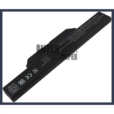 HP Compaq 6735s 4400 mAh 6 cella fekete notebook/laptop akku/akkumulátor utángyártott