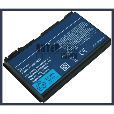 Acer Extensa 5420 Series 4400 mAh 6 cella fekete notebook/laptop akku/akkumulátor utángyártott