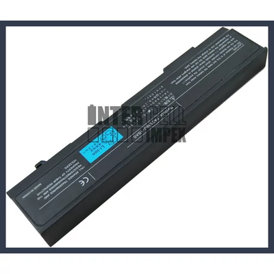 Toshiba PA3400U-1BRL 4400 mAh 6 cella fekete notebook/laptop akku/akkumulátor utángyártott