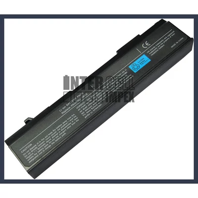 Toshiba Satellite M55 Series 4400 mAh 6 cella fekete notebook/laptop akku/akkumulátor utángyártott