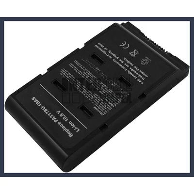 Toshiba PA3123U-1BRS 4400mAh 6 cella notebook/laptop akku/akkumulátor utángyártott