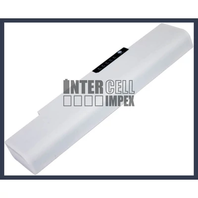 Samsung AA-PL9NC6B 4400 mAh 6 cella fehér notebook/laptop akku/akkumulátor utángyártott