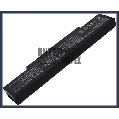 Samsung NP-R431-JS04CN 4400 mAh 6 cella fekete notebook/laptop akku/akkumulátor utángyártott