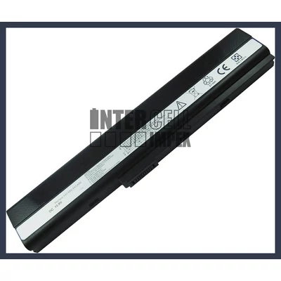 ASUS A31-K52 4400 mAh 6 cella fekete notebook/laptop akku/akkumulátor utángyártott