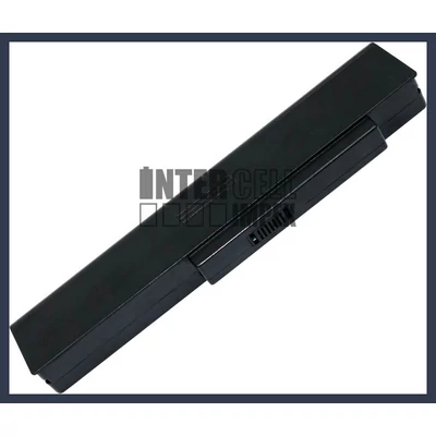 Fujitsu SQU-809  4400 mAh 6 cella fekete notebook/laptop akku/akkumulátor utángyártott