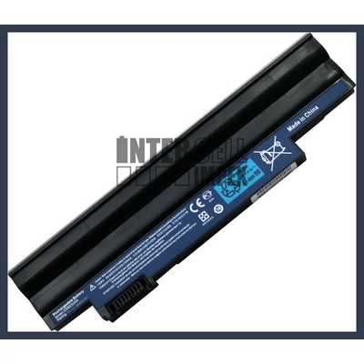 Acer Aspire One D260 4400 mAh 6 cella fekete notebook/laptop akku/akkumulátor utángyártott