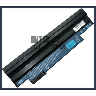 Acer Aspire One D260 6600 mAh 9 cella fekete notebook/laptop akku/akkumulátor utángyártott
