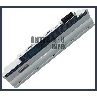 Acer Aspire One D260 6600 mAh 9 cella fehér notebook/laptop akku/akkumulátor utángyártott