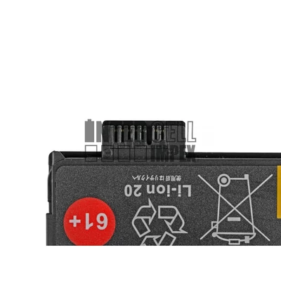 Lenovo ThinkPad T470 T480 T570 A475 P51S T25 series 61+ ASM SB10K97582 FRU 01AV424 01AV425 4400mAh 10.8V 6 cella 48Wh fekete notebook/laptop akku/akkumulátor utángyártott