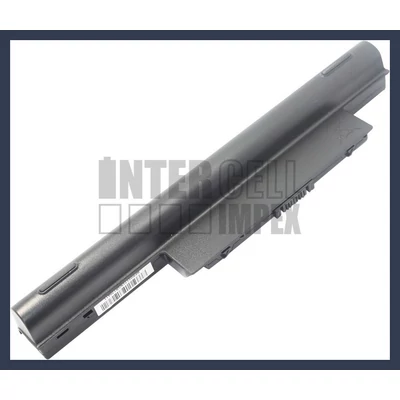Acer TravelMate 8572T 6600 mAh 9 cella fekete notebook/laptop akku/akkumulátor utángyártott