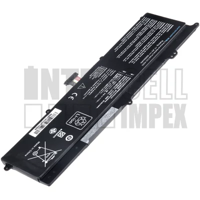 ASUS C22-X202 4000 mAh 2 cella fekete notebook/laptop akku/akkumulátor utángyártott