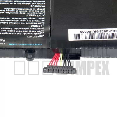 ASUS VivoBook R533L Series 4200 mAh 6 cella fekete notebook/laptop akku/akkumulátor utángyártott