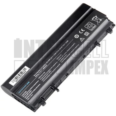 DELL Latitude E5440 Series 6600 mAh 9 cella fekete notebook/laptop akku/akkumulátor utángyártott