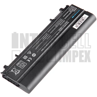 DELL Latitude E5440 Series 6600 mAh 9 cella fekete notebook/laptop akku/akkumulátor utángyártott
