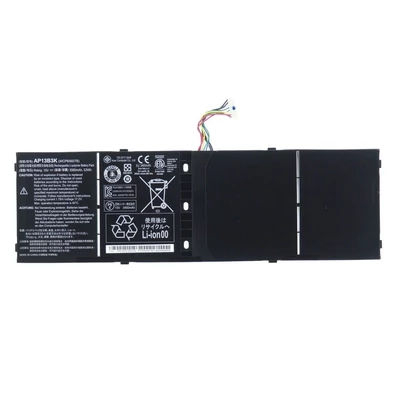 Acer Aspire V7-582PG 3400 mAh 4 cella fekete notebook/laptop akku/akkumulátor utángyártott