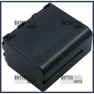 Sony NP-F970 7.2V 6000mAh utángyártott Lithium-Ion kamera/fényképezőgép akku/akkumulátor 