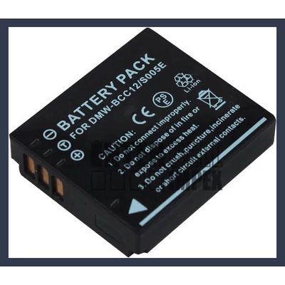 Panasonic CGA-S005 3.6V 1250mAh utángyártott Lithium-Ion kamera/fényképezőgép akku/akkumulátor