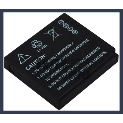 Panasonic Lumix DMC-FX70S 3.7V 1000mAh utángyártott Lithium-Ion kamera/fényképezőgép akku/akkumulátor