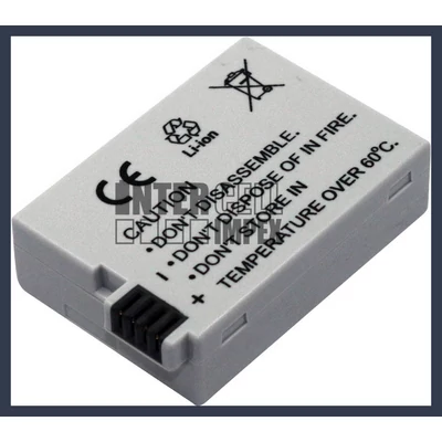 Canon LP-E8 7.4V 1100mAh utángyártott Lithium-Ion kamera/fényképezőgép akku/akkumulátor 