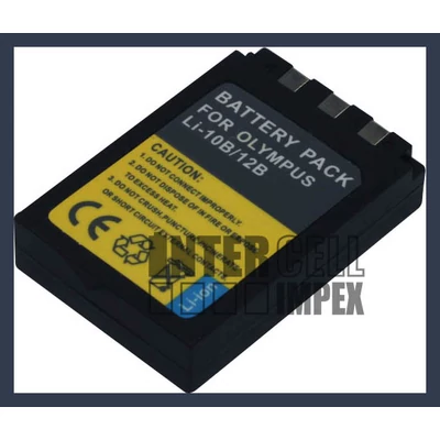 Olympus LI-12B 3.7V 1100mAh utángyártott Lithium-Ion kamera/fényképezőgép akku/akkumulátor 