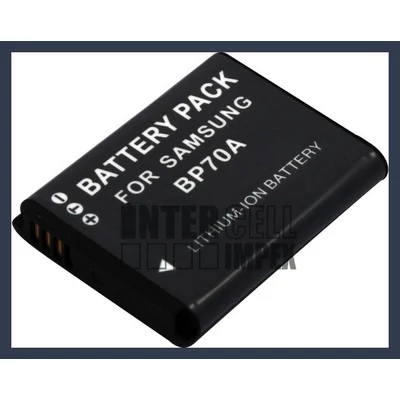 Samsung TL125 3.7V 700mAh utángyártott Lithium-Ion kamera/fényképezőgép akku/akkumulátor