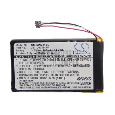 Garmin Nulink 2340 2390 series 361-00019-15 3.7V Li-Polymer 1200mAh GPS akkumulátor utángyártott