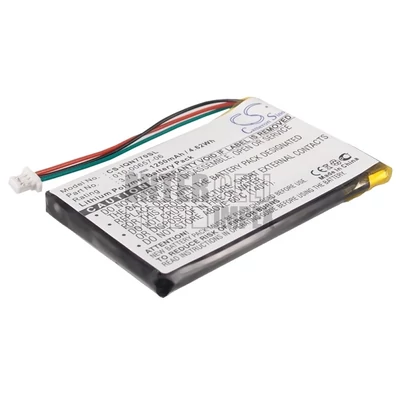 Garmin Nuvi 770 770T series 010-00657-06 3.7V Li-Polymer 1250mAh GPS akkumulátor utángyártott