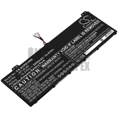 Acer TMP614-51G-719Y 15.2V 3850mAh Li-Ion notebook/laptop akku/akkumulátor