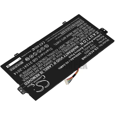 Acer SF713-51-M16U 15.4V 2600mAh 4 cella Li-Polymer notebook/laptop akku/akkumulátor