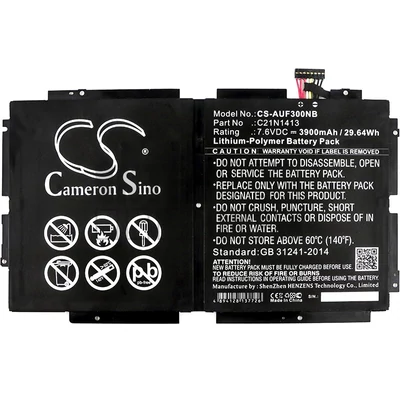 Asus Transformer Book T300FA 7.6V 3900mAh Li-Polymer notebook/laptop akku/akkumulátor