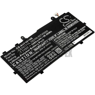 Asus TP401 7.7V 5000mAh Li-Polymer notebook/laptop akku/akkumulátor