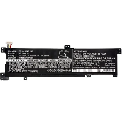 Asus K401UB-FR049D 11.4V 4200mAh Li-ion notebook/laptop akku/akkumulátor