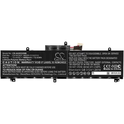 Asus C41N1837 15.4V 4800mAh Li-Polymer notebook/laptop akku/akkumulátor