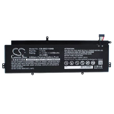 DELL Chromebook 11 series 01132N 1132N CB1C13 11.4V 4350mAh Li-Polymer notebook/laptop akku/akkumulátor