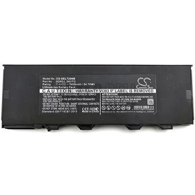 DELL Latitude 7214 Rugged Extreme 7.4V 7400mAh Li-ion notebook/laptop akku/akkumulátor