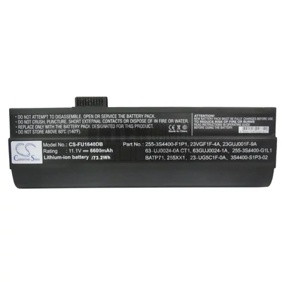Averatec 930C4560F 11.1V 6600mAh Li-ion notebook/laptop akku/akkumulátor