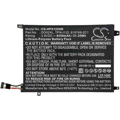 HP Pavilion X2 10 3.8V 8250mAh Li-Polymer notebook/laptop akku/akkumulátor