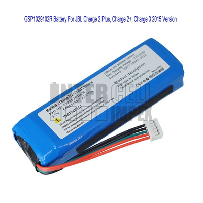 JBL Charge 2 Charge 2 plus Charge 3 (2015) GSP1029102R 3.7V 6000mAh 30mm x 96mm Li-Polymer akku/akkumulátor