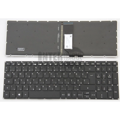 Acer Aspire ES1-524 ES1-533 ES1-572 ES1-732 háttérvilágítással (backlit) gyári fekete magyar (HU) laptop/notebook billentyűzet
