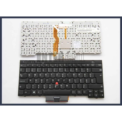 Lenovo Thinkpad T430si trackpointtal (pointer) háttérvilágítással (backlit) fekete magyar (HU) laptop/notebook billentyűzet 