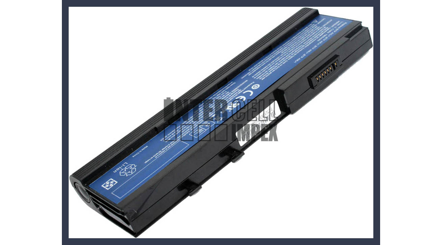 Acer MS2204 6600 mAh 9 cella fekete notebook/laptop akku/akkumulátor